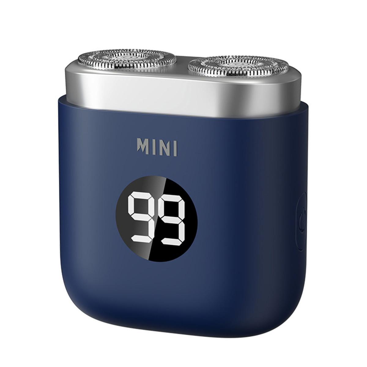 Мини-электробритва с цифровым дисплеем, USB-перезаряжаемая, водонепроницаемая, с двумя головками, портативная, для путешествий, бритва для мужчин, триммер для бороды, инструмент для удаления волос синий
Мини-электробритва с цифровым дисплеем, USB-перезаряжаемая, водонепроницаемая, с двумя головками, портативная, для путешествий, бритва для мужчин, триммер для бороды, инструмент для удаления волос синий