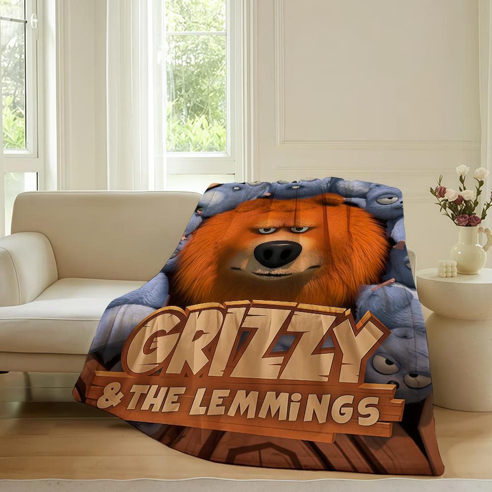 Мультяшна мила ковдра Grizzy the Lemmings для дивана, офісу, ліжка, літака, подорожей, сну, читання, відпочинку, кемпінгу, м яка та тепла 180x230cm
Мультяшна мила ковдра Grizzy the Lemmings для дивана, офісу, ліжка, літака, подорожей, сну, читання, відпочинку, кемпінгу, м яка та тепла 180x230cm