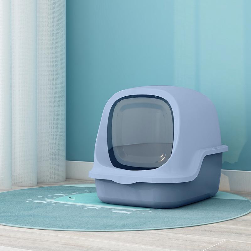 Великий закритий котячий туалет з широким входом Full Flip Cover (38*49*39CM)
Великий закритий котячий туалет з широким входом Full Flip Cover (38*49*39CM)