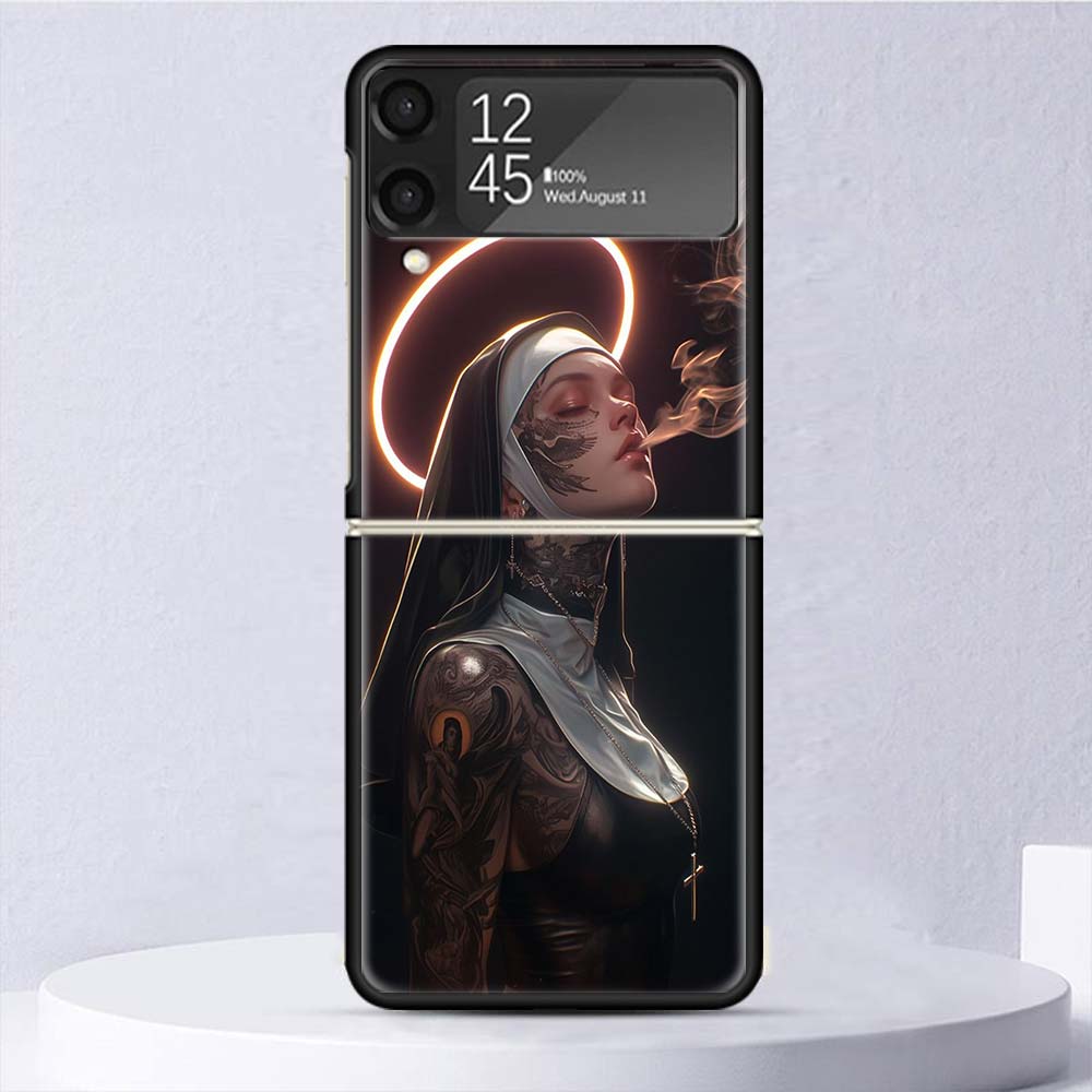 Dark Demon Nun Shockproof Case For Samsung Galaxy Z Flip 7 6 5 4 3 5G Phone Cover Z Flip3 Flip4 Flip5 Flip6 Flip7 Shell Samsung Z Flip 4
Dark Demon Nun Shockproof Case For Samsung Galaxy Z Flip 7 6 5 4 3 5G Phone Cover Z Flip3 Flip4 Flip5 Flip6 Flip7 Shell Samsung Z Flip 4