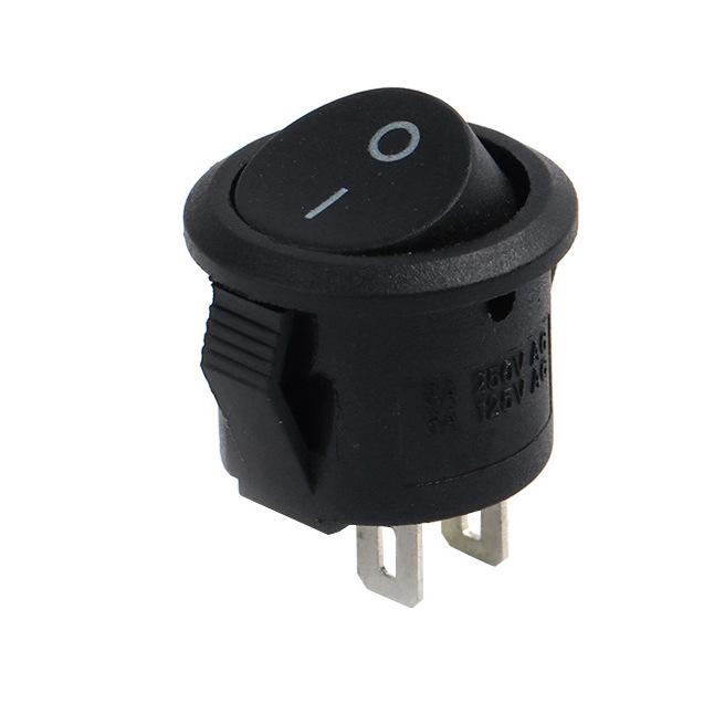 Circular 2-pin 2-position Button For Control One Size чорний
Circular 2-pin 2-position Button For Control One Size чорний