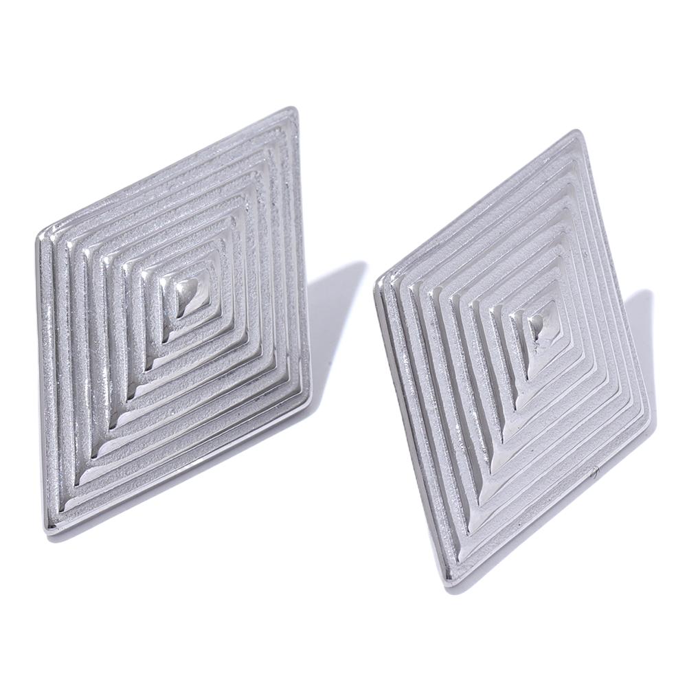 Yhpup High Quality Geometric Striped Stainless Steel Fashion Trendy Earrings Studs Jewelry Waterproof Classic Bijoux Women Gift
Yhpup High Quality Geometric Striped Stainless Steel Fashion Trendy Earrings Studs Jewelry Waterproof Classic Bijoux Women Gift