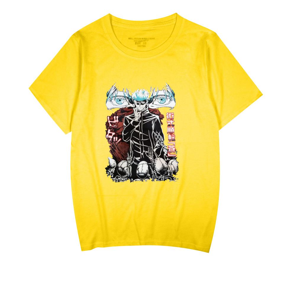 Jujutsu Kaisen Anime Print T Shirt for Men Fashion Clothing Short Sleeve O-neck Tops Oversized T-shirts XXS жовтий
Jujutsu Kaisen Anime Print T Shirt for Men Fashion Clothing Short Sleeve O-neck Tops Oversized T-shirts XXS жовтий
