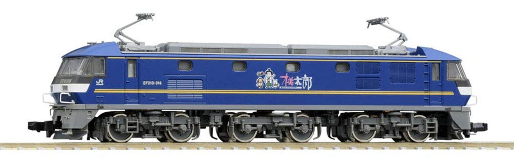 TOMIX N Gauge Type Momotaro Wrapping 7138 Железнодорожная модель электровоза EF210-300
TOMIX N Gauge Type Momotaro Wrapping 7138 Железнодорожная модель электровоза EF210-300