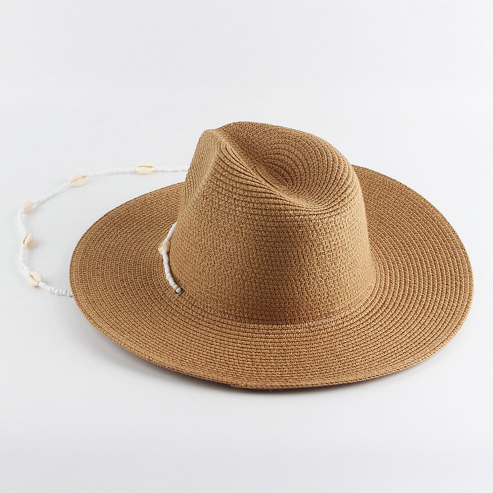 Summer Beach Straw Cap Sun Hat with Seashell Beaded Chain UV Protection Foldable Ultra-light Hats for Outdoor Travel Photography хаки
Summer Beach Straw Cap Sun Hat with Seashell Beaded Chain UV Protection Foldable Ultra-light Hats for Outdoor Travel Photography хаки