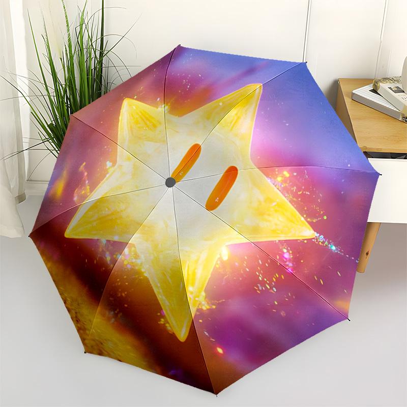 1pc Golden Star Automatic Open/Close Umbrella - Portable Collapsible Umbrella with 8-Rib Stability, Fashion Lovers yy251017174
1pc Golden Star Automatic Open/Close Umbrella - Portable Collapsible Umbrella with 8-Rib Stability, Fashion Lovers yy251017174