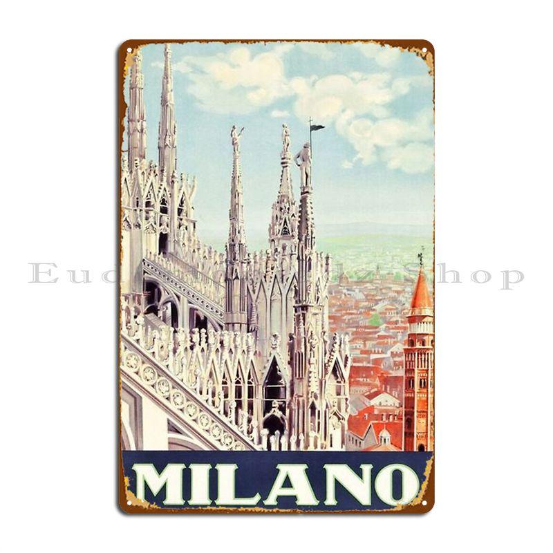 Milano Italy Metal Plaque Poster Garage Wall Cave Wall Plaque Decoration Designing Tin Sign Poster 20x30cm
Milano Italy Metal Plaque Poster Garage Wall Cave Wall Plaque Decoration Designing Tin Sign Poster 20x30cm
