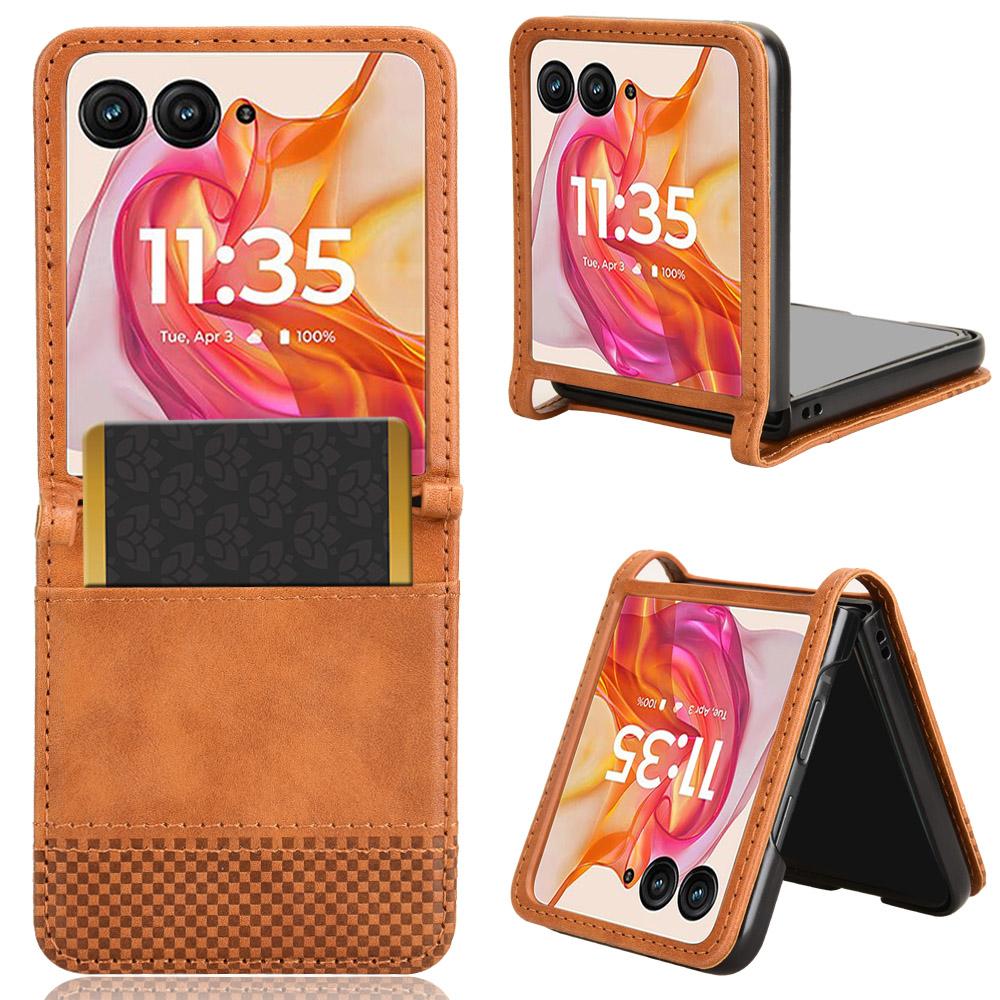 For Motorola Razr+ 2025/Razr+ 2024/Razr 60 Pro 5G/Razr 50 Ultra 5G Case Card Holder Retro Leather+PC Phone Cover C
For Motorola Razr+ 2025/Razr+ 2024/Razr 60 Pro 5G/Razr 50 Ultra 5G Case Card Holder Retro Leather+PC Phone Cover C
