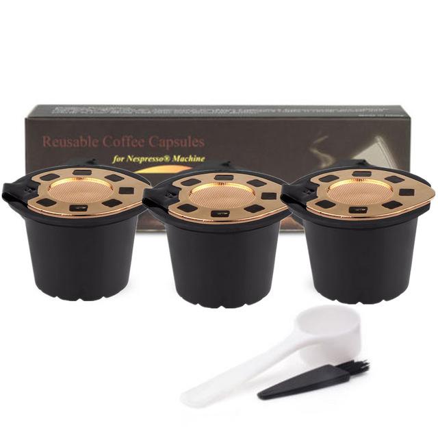 New upgrade Crema&Normal Version Reusable Refillable Nespresso Coffee Capsule For Nespresso Machines Coffee Filter Cup Pods
New upgrade Crema&Normal Version Reusable Refillable Nespresso Coffee Capsule For Nespresso Machines Coffee Filter Cup Pods