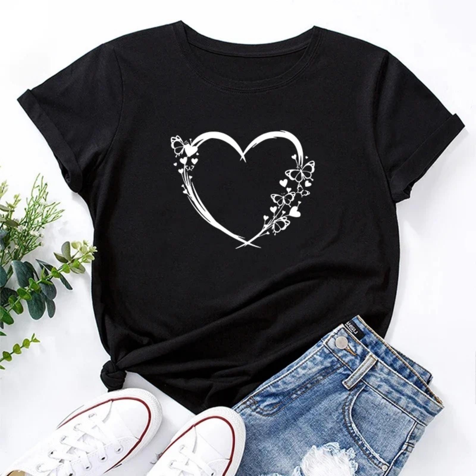 2025 New Style Women s Cute T-shirts Breathable Short Sleeved Tops Ladies Home Outdoor Casual Sports O-neck Tees XXXXXL різнокольоровий
2025 New Style Women s Cute T-shirts Breathable Short Sleeved Tops Ladies Home Outdoor Casual Sports O-neck Tees XXXXXL різнокольоровий