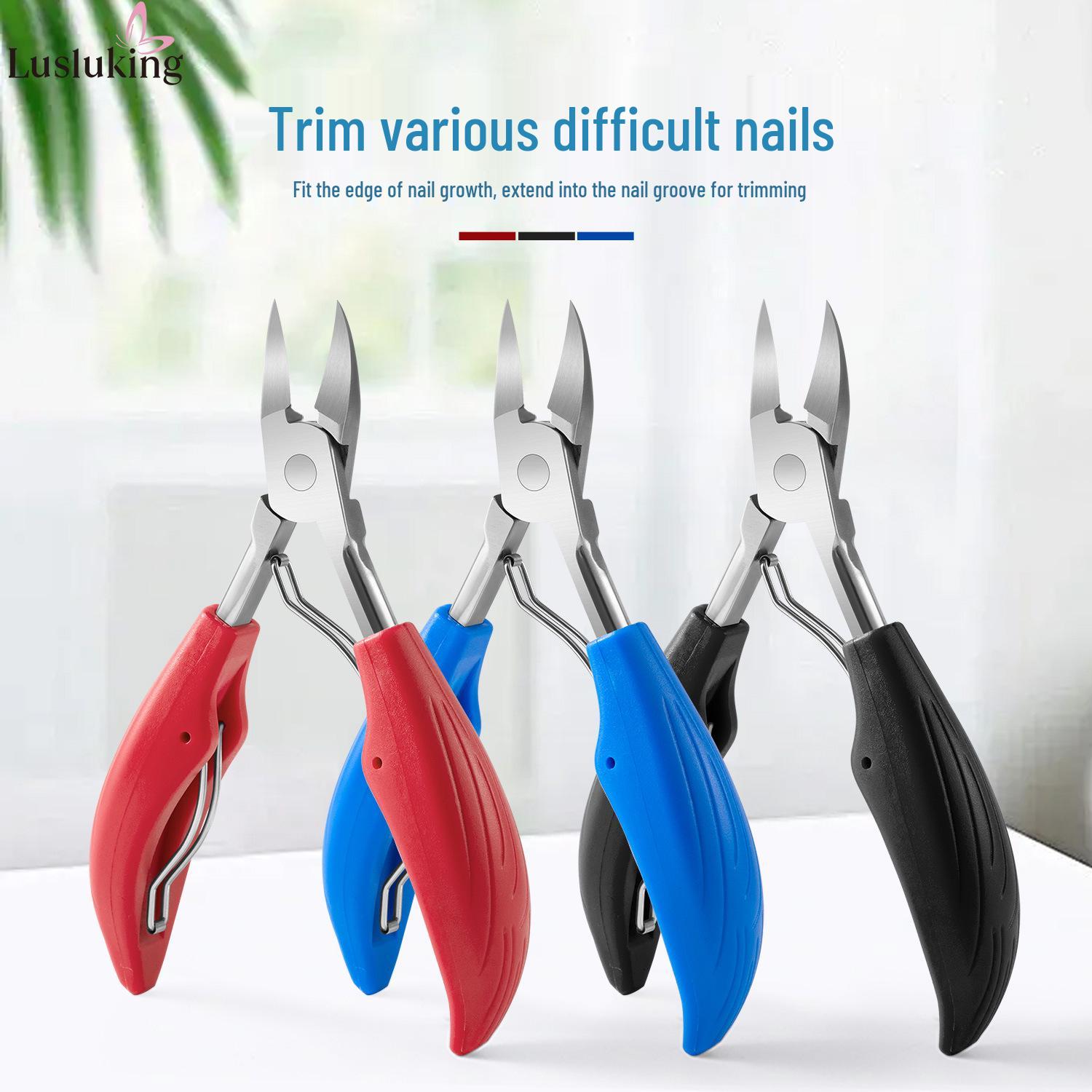 Professional German-Style Ingrown Nail Clippers: Precision Pedicure Tool with Pointed Oblique Blade and Eagle Beak Pliers for Nail Groove Care.
Professional German-Style Ingrown Nail Clippers: Precision Pedicure Tool with Pointed Oblique Blade and Eagle Beak Pliers for Nail Groove Care.