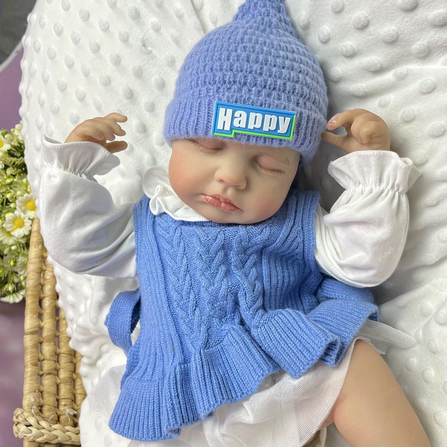 BZDOLL Reborn Asleep Baby Doll Toy with Soft Cloth Body 48 CM 3D Skin Doll with Blood Vessel Handmade Birthday Gift For Girl Play House Bedtime Toy cloth body doll
BZDOLL Reborn Asleep Baby Doll Toy with Soft Cloth Body 48 CM 3D Skin Doll with Blood Vessel Handmade Birthday Gift For Girl Play House Bedtime Toy cloth body doll