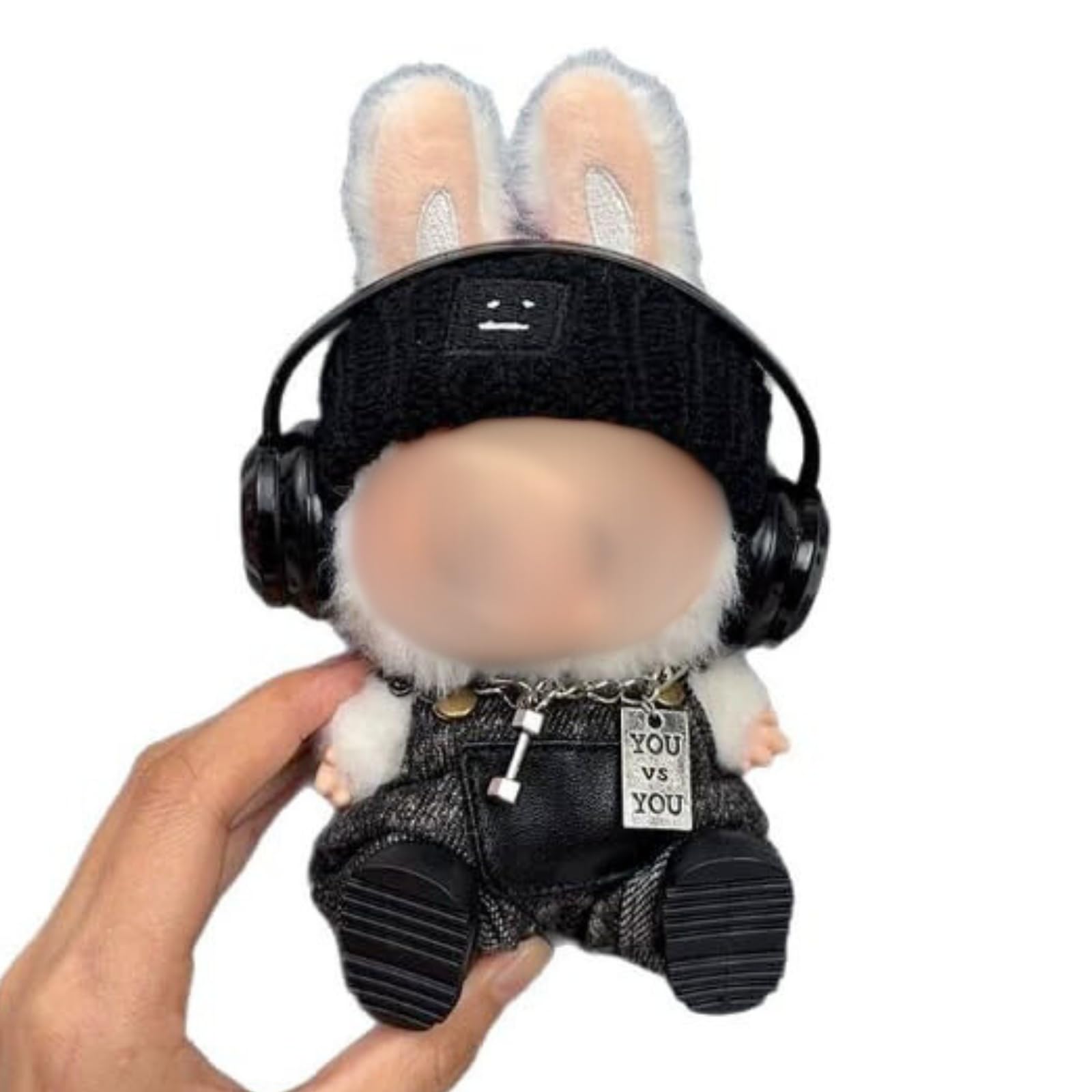 Милая плюшевая одежда для 17-сантиметровых плюшевых кукол, совместимая с Labubu, костюмы для плюшевых игрушек
Милая плюшевая одежда для 17-сантиметровых плюшевых кукол, совместимая с Labubu, костюмы для плюшевых игрушек