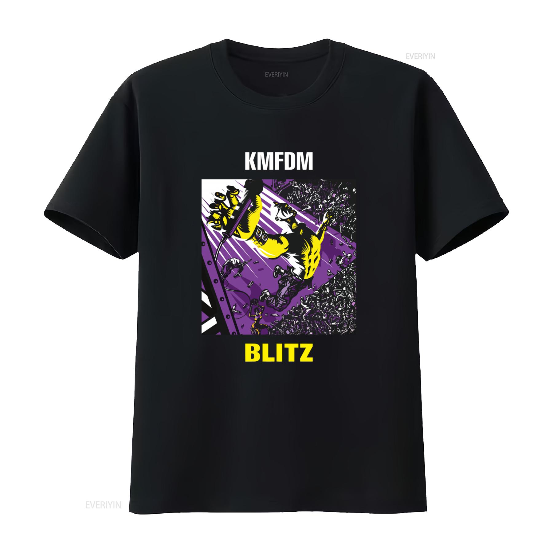 KMFDM Band Blitz Print Cotton T Shirt for Fans S 5XL vintage Washed Soft Top For Everyday Wear Breathable Versatile Casual 4XL
KMFDM Band Blitz Print Cotton T Shirt for Fans S 5XL vintage Washed Soft Top For Everyday Wear Breathable Versatile Casual 4XL