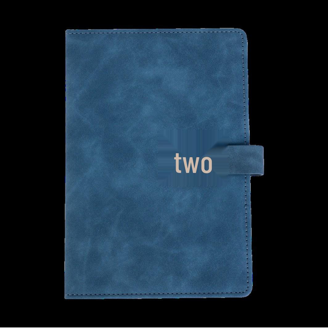 A5 Soft Leather Business Notebook with U-Shaped Buckle синій
A5 Soft Leather Business Notebook with U-Shaped Buckle синій