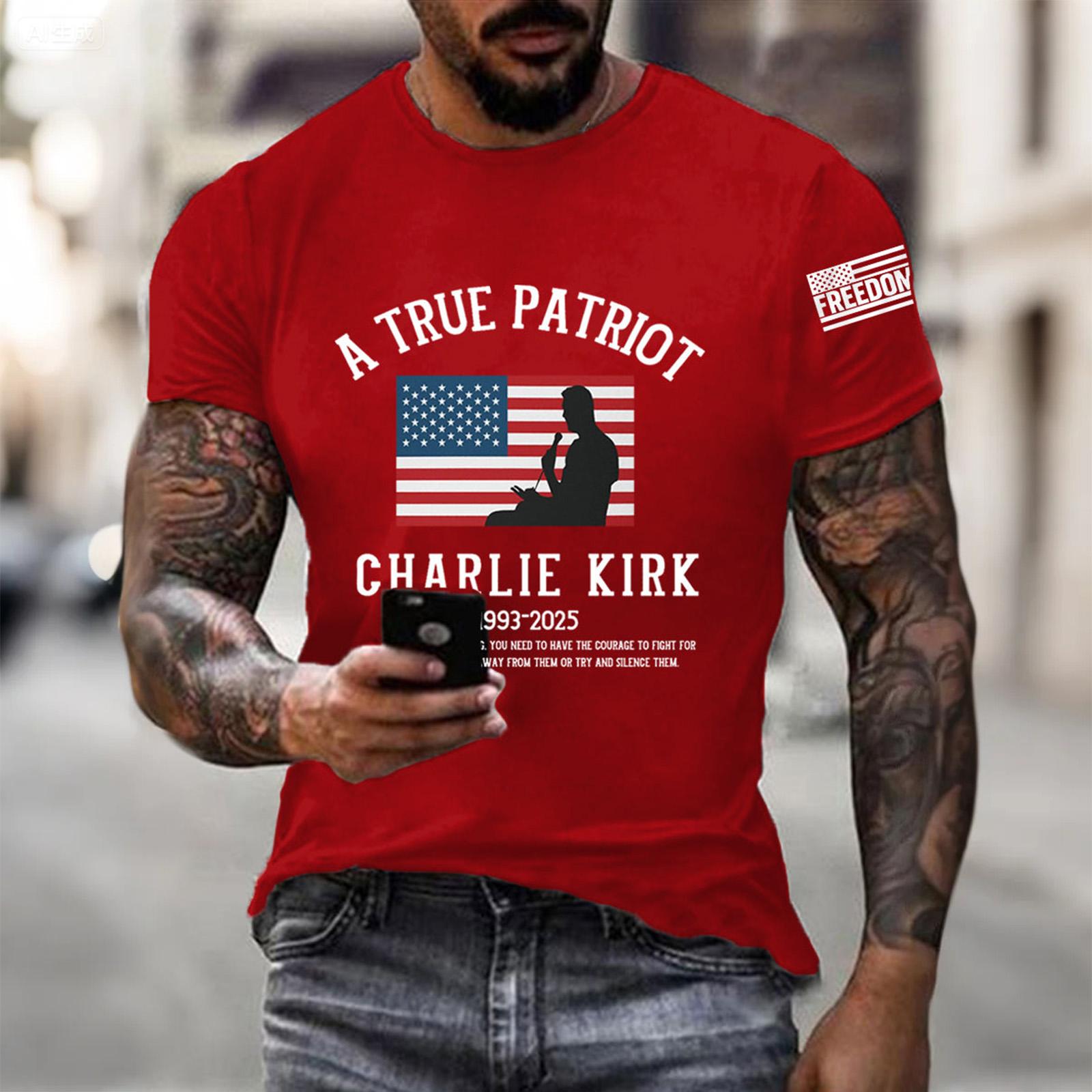 Men s Printed Short Sleeve T-Shirt Men s Loose Casual Short Sleeve Top L червоний
Men s Printed Short Sleeve T-Shirt Men s Loose Casual Short Sleeve Top L червоний