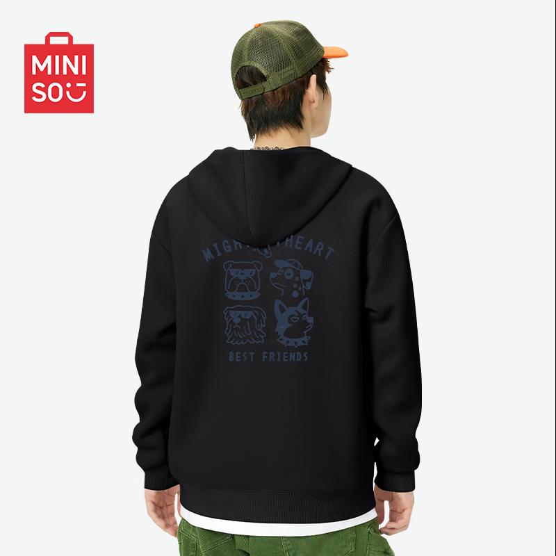 MINISO Men s Casual Zip-Up Hoodie 3XL
MINISO Men s Casual Zip-Up Hoodie 3XL