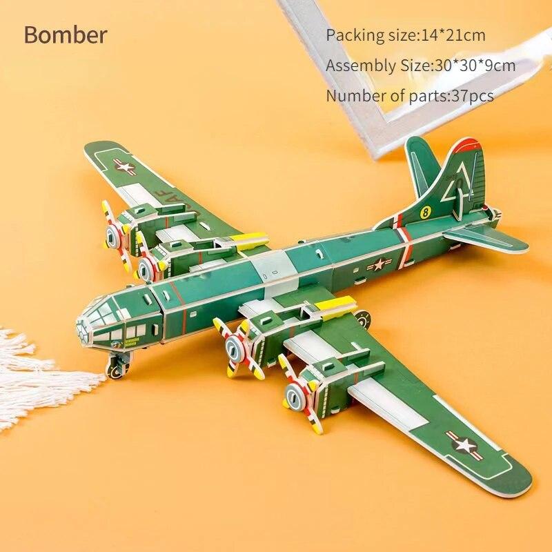 3d военная серия головоломка танк-бомбардировщик самолет ручной работы DIY модель головоломки забавные игрушки-головоломки детские подарки развивающие игрушки
3d военная серия головоломка танк-бомбардировщик самолет ручной работы DIY модель головоломки забавные игрушки-головоломки детские подарки развивающие игрушки