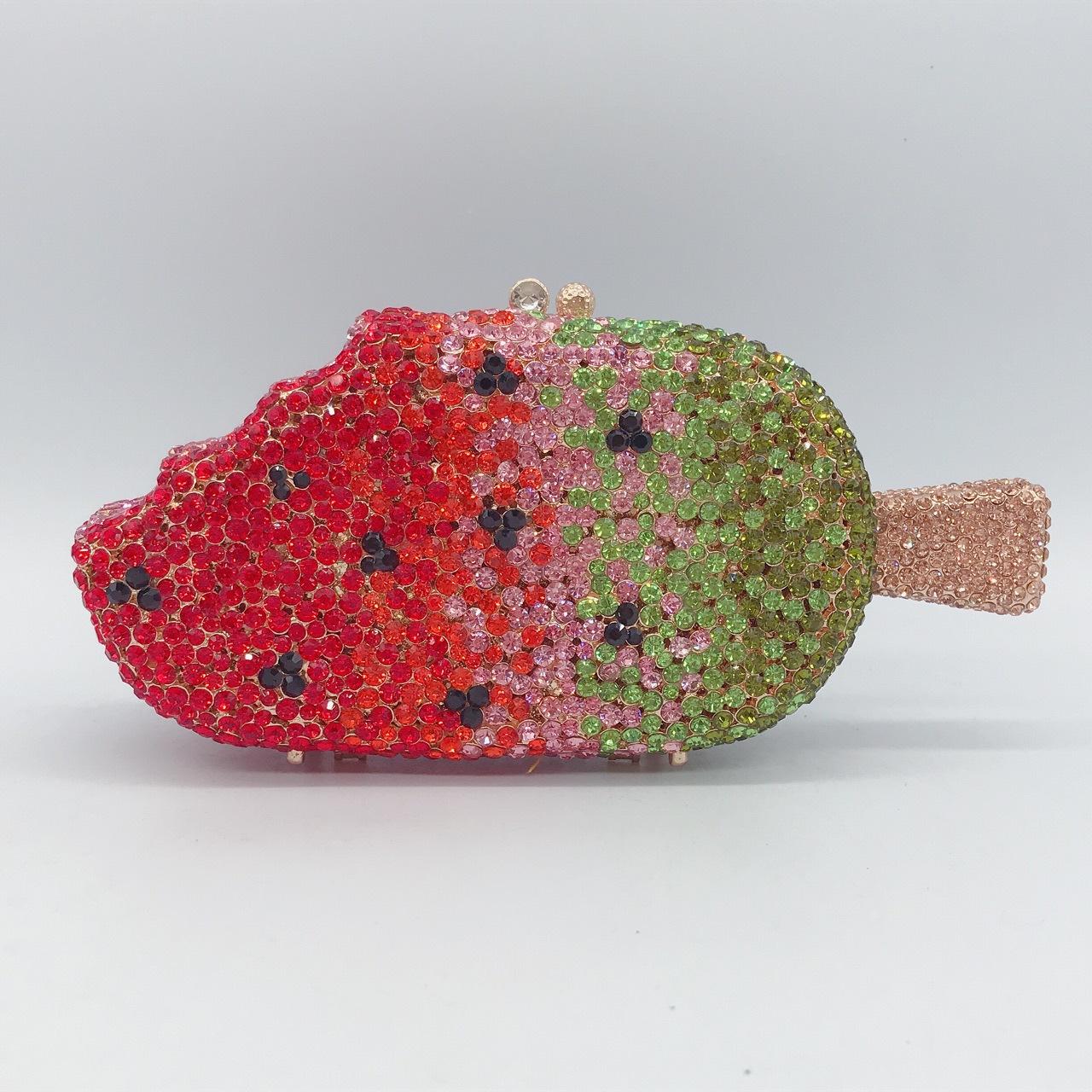 Cute Popsicle Diamonds Evening Bag Ice-cream Handbags Designer Rhinestone Shoulder Crossbody Bag Mini Party Wedding Purses Tote 18x8x4cm
Cute Popsicle Diamonds Evening Bag Ice-cream Handbags Designer Rhinestone Shoulder Crossbody Bag Mini Party Wedding Purses Tote 18x8x4cm