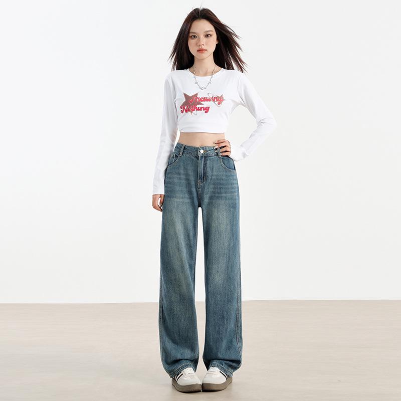 Women s Retro High-Waisted Wide-Leg Jeans XS
Women s Retro High-Waisted Wide-Leg Jeans XS