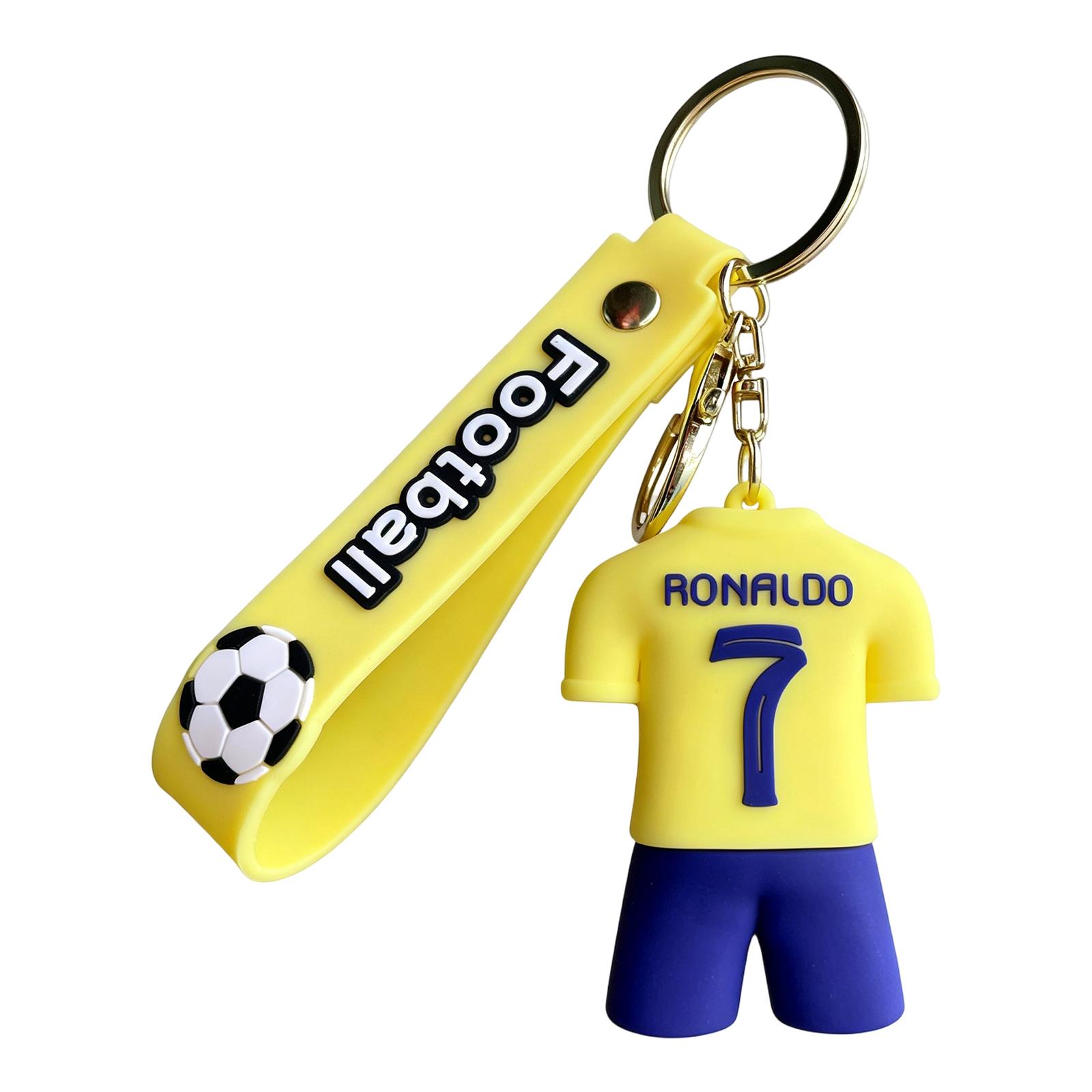 Football Jersey Keychain Cartoon Figure Backpack Pendant Car Key Holder Small Gift with Soccer Ball Strap for Sports Fans One Size
Football Jersey Keychain Cartoon Figure Backpack Pendant Car Key Holder Small Gift with Soccer Ball Strap for Sports Fans One Size