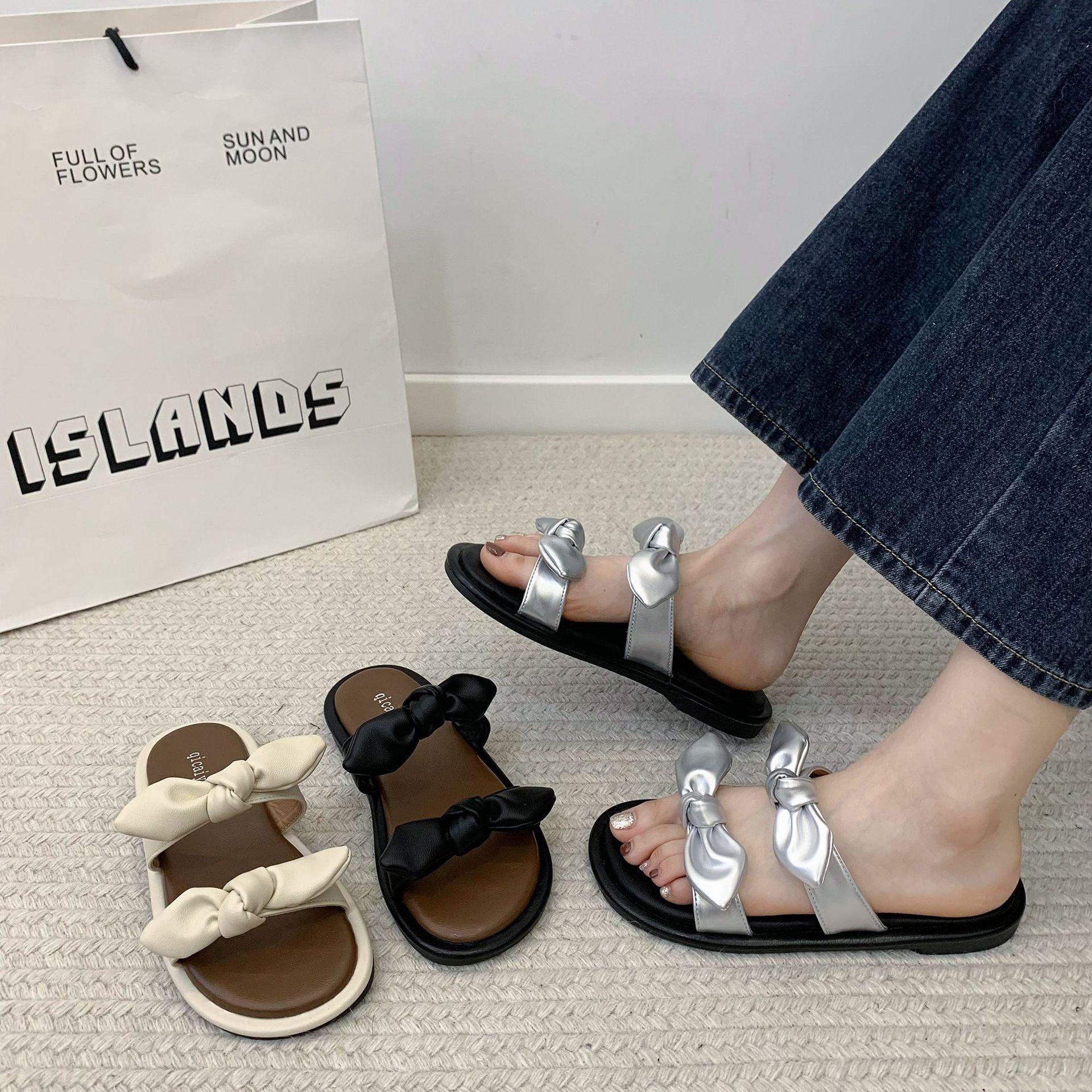 New bow thick-soled muffin cool slippers women s summer super fire outer wear casual slippers women s shoes 35
New bow thick-soled muffin cool slippers women s summer super fire outer wear casual slippers women s shoes 35