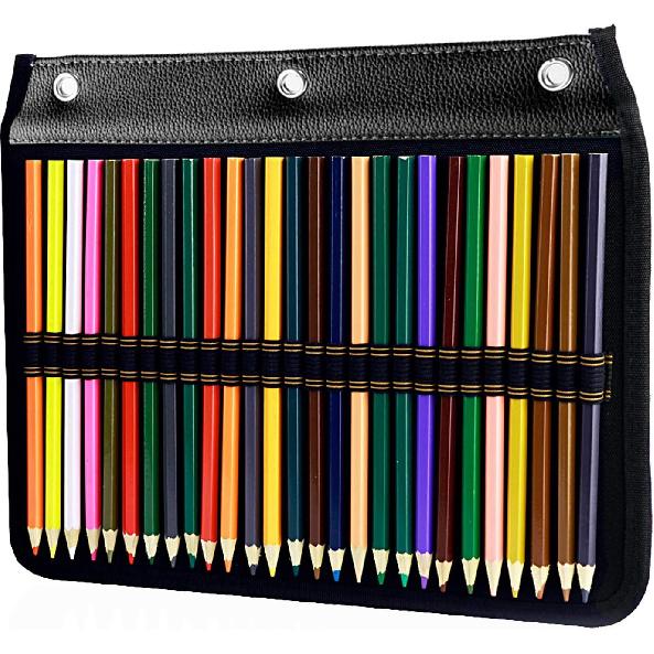 YOUSHARES 3 Ring Pencil Case - 54 Slots Pencil Sleeve, Pencil Pouch Stationery Organizer Compatible with Standard 3-Ring Binder for Colored Pencils, чёрный
YOUSHARES 3 Ring Pencil Case - 54 Slots Pencil Sleeve, Pencil Pouch Stationery Organizer Compatible with Standard 3-Ring Binder for Colored Pencils, чёрный