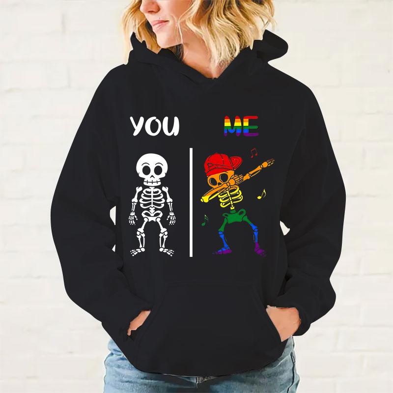 Fashion Hoodie Ladies Sweater Harajuku Lgbt You Me Dab Skeleton Print Hoodie Personality Hoodie Streetwear 3XL
Fashion Hoodie Ladies Sweater Harajuku Lgbt You Me Dab Skeleton Print Hoodie Personality Hoodie Streetwear 3XL