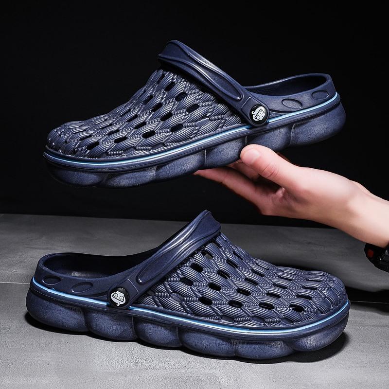 Baotou hole shoes мужские летние новые уличные тапочки корейская версия студенческая пляжная обувь сандалии двойного назначения 40
Baotou hole shoes мужские летние новые уличные тапочки корейская версия студенческая пляжная обувь сандалии двойного назначения 40