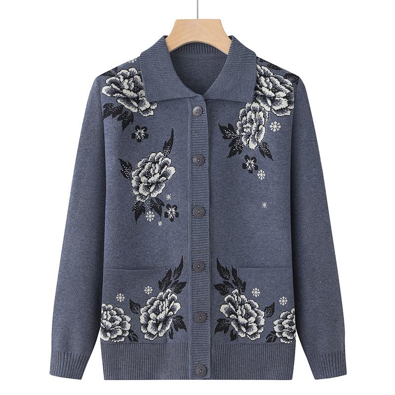 Spring & Autumn Fashion: Lightweight Sweaters and Stylish Coats for Middle-Aged and Elderly Women. Perfect for Grandma, Mom, and Wife. 2XL (105-120 cm)
Spring & Autumn Fashion: Lightweight Sweaters and Stylish Coats for Middle-Aged and Elderly Women. Perfect for Grandma, Mom, and Wife. 2XL (105-120 cm)