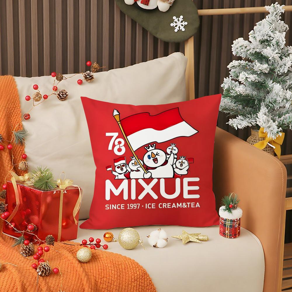 Cream MMixue Ice Cream Tea Pillow Case Printing Pillowcase Living Room Sofa Cushion Cover Bedroom Room Decor 30X30cm
Cream MMixue Ice Cream Tea Pillow Case Printing Pillowcase Living Room Sofa Cushion Cover Bedroom Room Decor 30X30cm