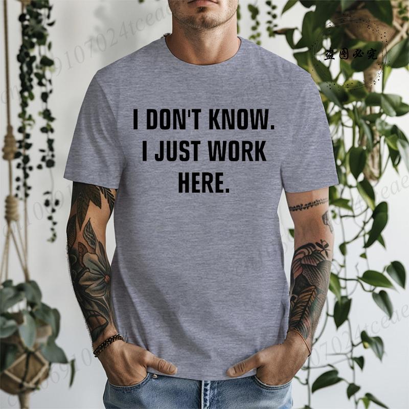 T-Shirt for Men Casual Fashion Loose Hip Hop Man Tshirt I Don t Know I Just Work Here Funny Jokes Sarcastic Harajuku Summer Tees S разноцветный
T-Shirt for Men Casual Fashion Loose Hip Hop Man Tshirt I Don t Know I Just Work Here Funny Jokes Sarcastic Harajuku Summer Tees S разноцветный