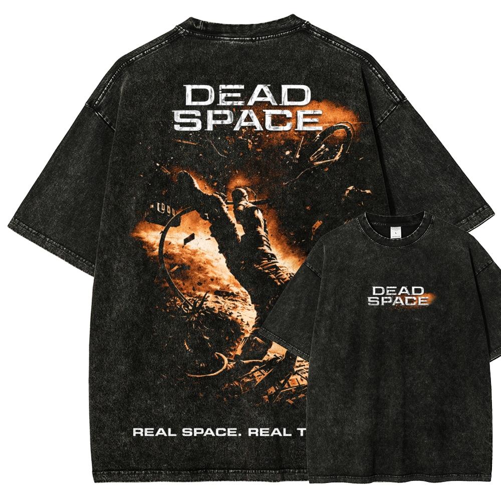 Horror Shooting Game DEAD SPACE Graphic Print TShirt Men Women Vintage Washed Cotton Solf Casual Oversized Top Summer New Tee S
Horror Shooting Game DEAD SPACE Graphic Print TShirt Men Women Vintage Washed Cotton Solf Casual Oversized Top Summer New Tee S