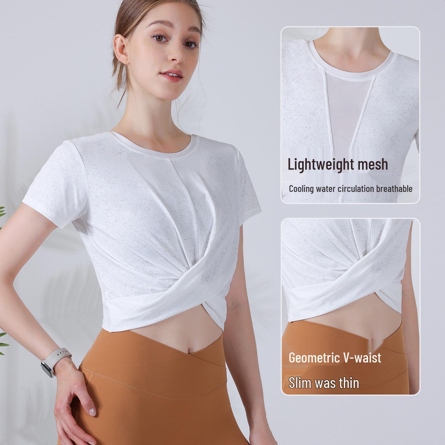 Women s Two-way Sports T-shirt: Breathable, Slimming Yoga & Running Top, Short Sleeve Cover-up. Large хакі
Women s Two-way Sports T-shirt: Breathable, Slimming Yoga & Running Top, Short Sleeve Cover-up. Large хакі