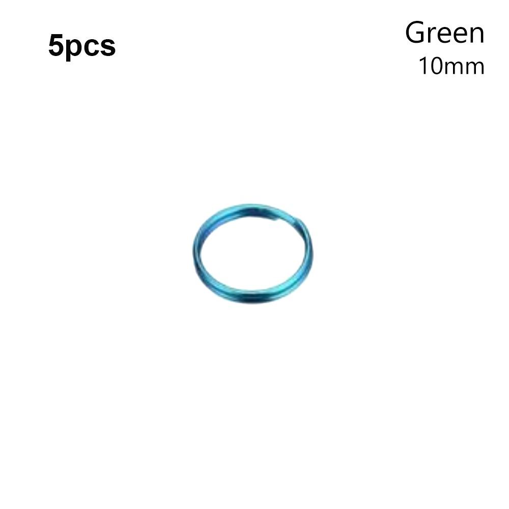 5pcs 1/1.2cm Super Small Titanium Alloy EDC Key Chain 5 Colors Portable Outdoor Keyring Buckle Key Ring Circle Clip
5pcs 1/1.2cm Super Small Titanium Alloy EDC Key Chain 5 Colors Portable Outdoor Keyring Buckle Key Ring Circle Clip