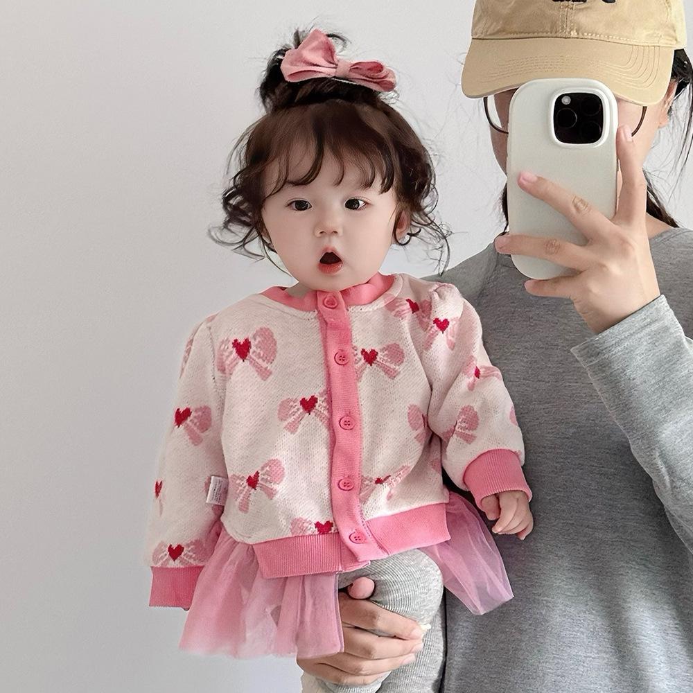 Girls Autumn Knitted Cardigan with Mesh Skirt - Two-Piece Sweater Set for Autumn/Spring Tag 100 розовый
Girls Autumn Knitted Cardigan with Mesh Skirt - Two-Piece Sweater Set for Autumn/Spring Tag 100 розовый