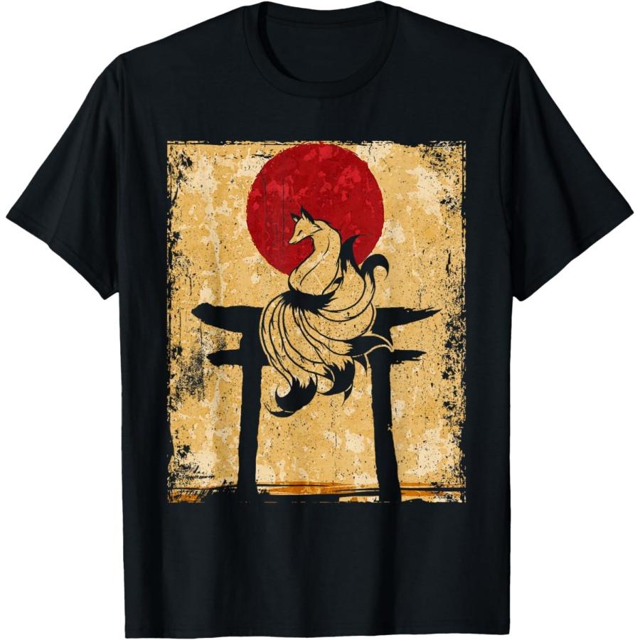 Nine Tailed Fox Japanese Art Retro T-Shirt(1) XXXXXL чорний
Nine Tailed Fox Japanese Art Retro T-Shirt(1) XXXXXL чорний