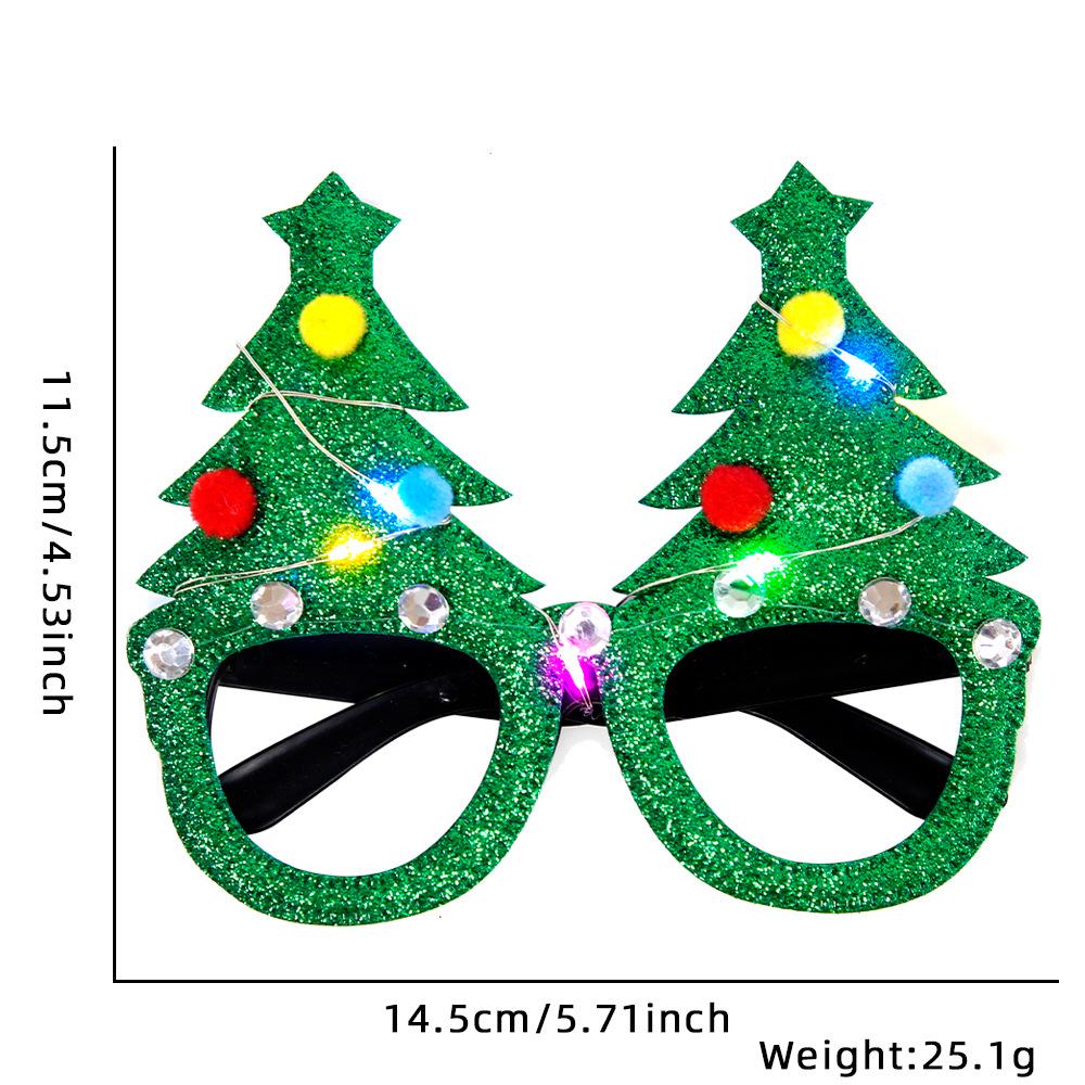 LED Light-Up Christmas Eyeglasses for Parties - Festive Frames for Kids & Adults
LED Light-Up Christmas Eyeglasses for Parties - Festive Frames for Kids & Adults