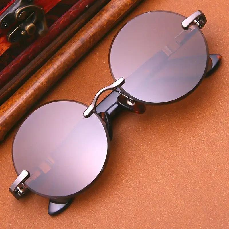 Green Lens Round Sunglasses Frameless Fashion Unisex Shades For Men Women Summer Travel Street Photography Accessories
Green Lens Round Sunglasses Frameless Fashion Unisex Shades For Men Women Summer Travel Street Photography Accessories