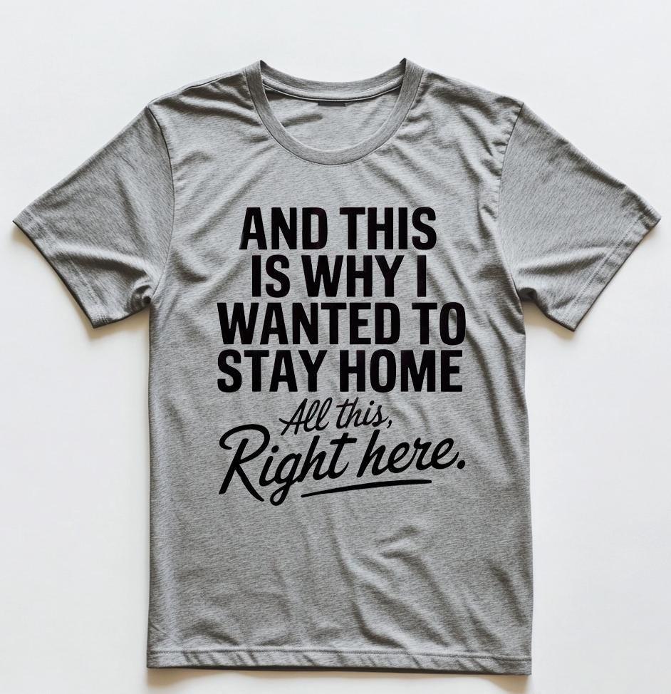 И вот почему я хочу остаться дома футболка • Смешная антисоциальная футболка • Интроверт M