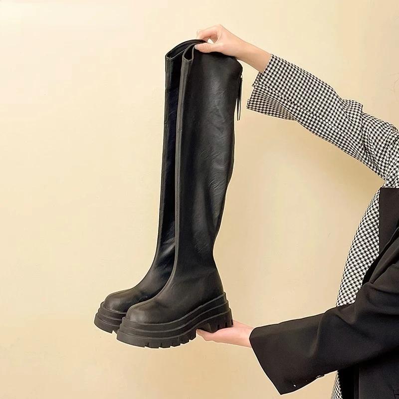 2024 Совершенно новые женские ботфорты на платформе до бедра, модные, облегающие, на массивном каблуке, ботфорты выше колена, женская обувь для вечеринок, женская 36
2024 Совершенно новые женские ботфорты на платформе до бедра, модные, облегающие, на массивном каблуке, ботфорты выше колена, женская обувь для вечеринок, женская 36