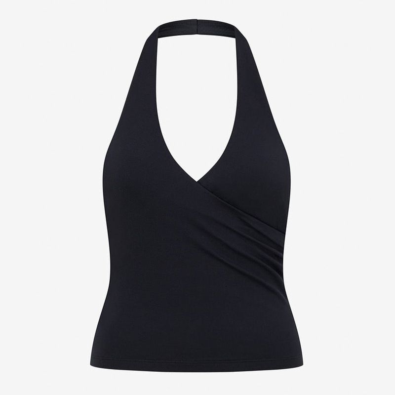 Hanging Neck Yoga Clothes Top Women s Sports Bra Vest Cross Push up With Chest Pad Nude Feel Slimming Beauty Back Can Be Worn outside Black XL
Hanging Neck Yoga Clothes Top Women s Sports Bra Vest Cross Push up With Chest Pad Nude Feel Slimming Beauty Back Can Be Worn outside Black XL