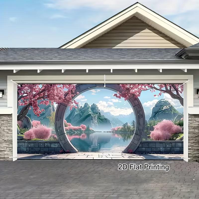 2D Oriental Zen Garden Backdrop, Cherry Blossom Moon Gate Background Cloth for Decor 47.2x31.5inch/120*80cm
2D Oriental Zen Garden Backdrop, Cherry Blossom Moon Gate Background Cloth for Decor 47.2x31.5inch/120*80cm