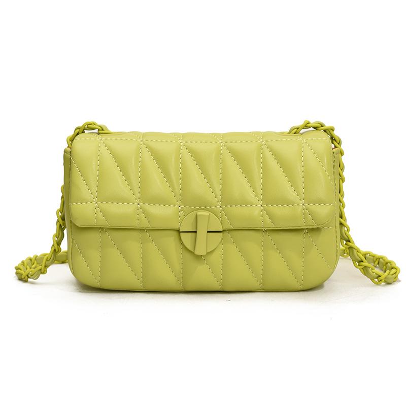 Сумка-мессенджер с ромбовидным узором из вышитой нити, нишевый дизайн на одно плечо, новая модная универсальная сумка на цепочке, простая женская сумка зелёный
Сумка-мессенджер с ромбовидным узором из вышитой нити, нишевый дизайн на одно плечо, новая модная универсальная сумка на цепочке, простая женская сумка зелёный