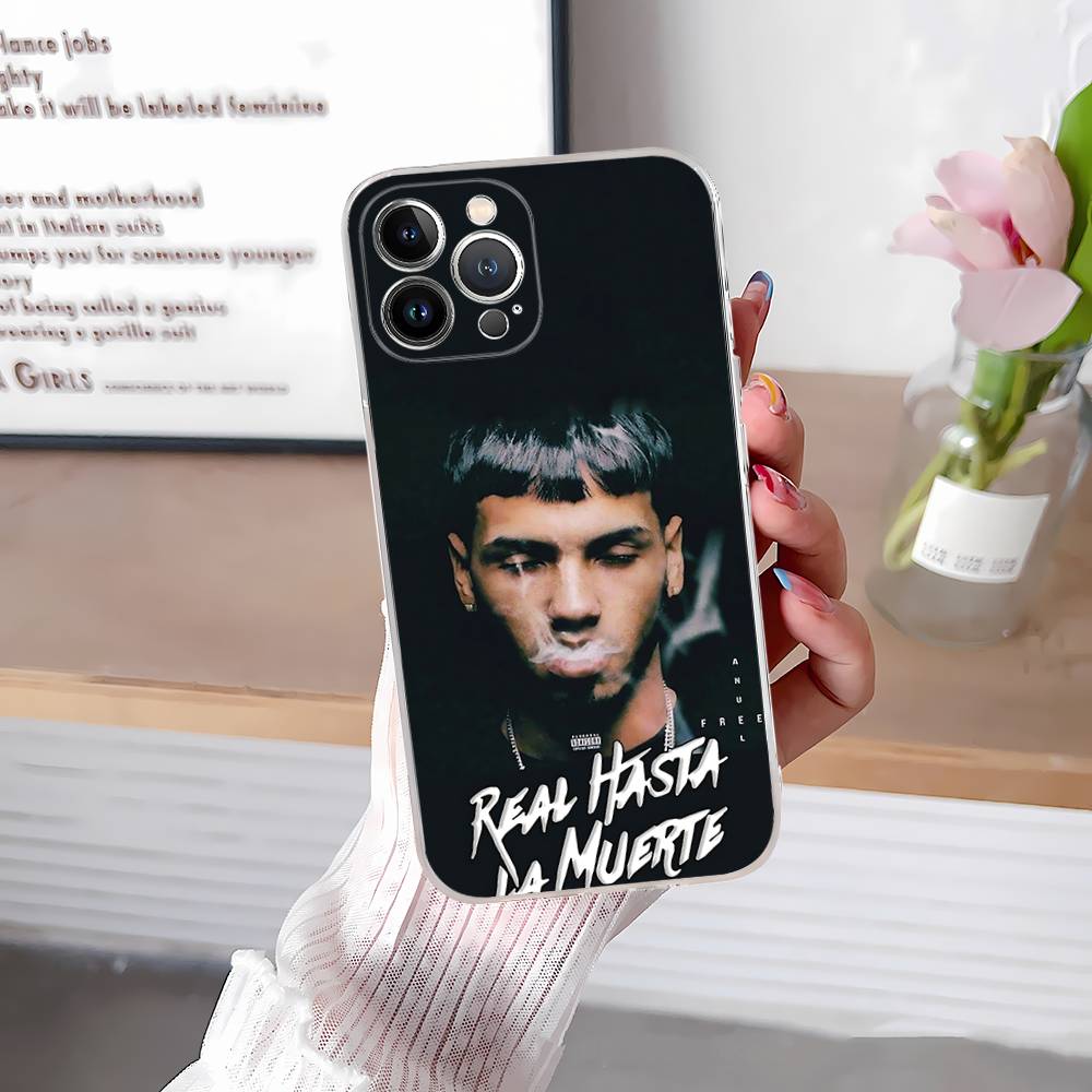 Anuel AA Rapper Phone Case For IPhone 17 16 15 14 Plus 13 12 11 Pro Max Transparent Shockproof Cover iPhone 13
Anuel AA Rapper Phone Case For IPhone 17 16 15 14 Plus 13 12 11 Pro Max Transparent Shockproof Cover iPhone 13