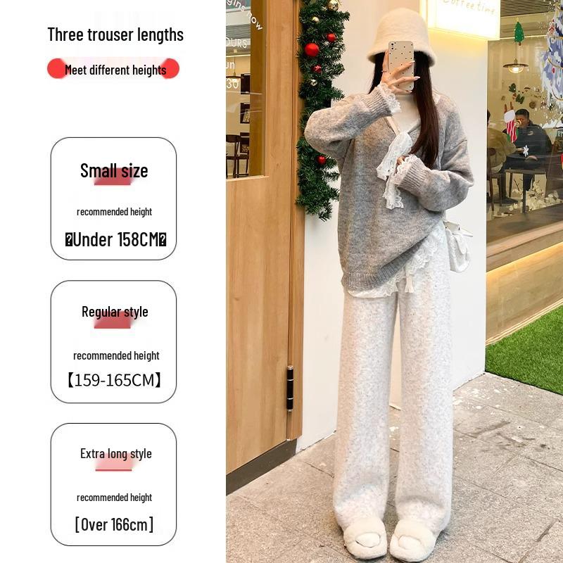 Stylish Fleece-Lined High-Waisted Rainbow Polka Dot Wide-Leg Pants M (Recommended 96-110 jin)
Stylish Fleece-Lined High-Waisted Rainbow Polka Dot Wide-Leg Pants M (Recommended 96-110 jin)