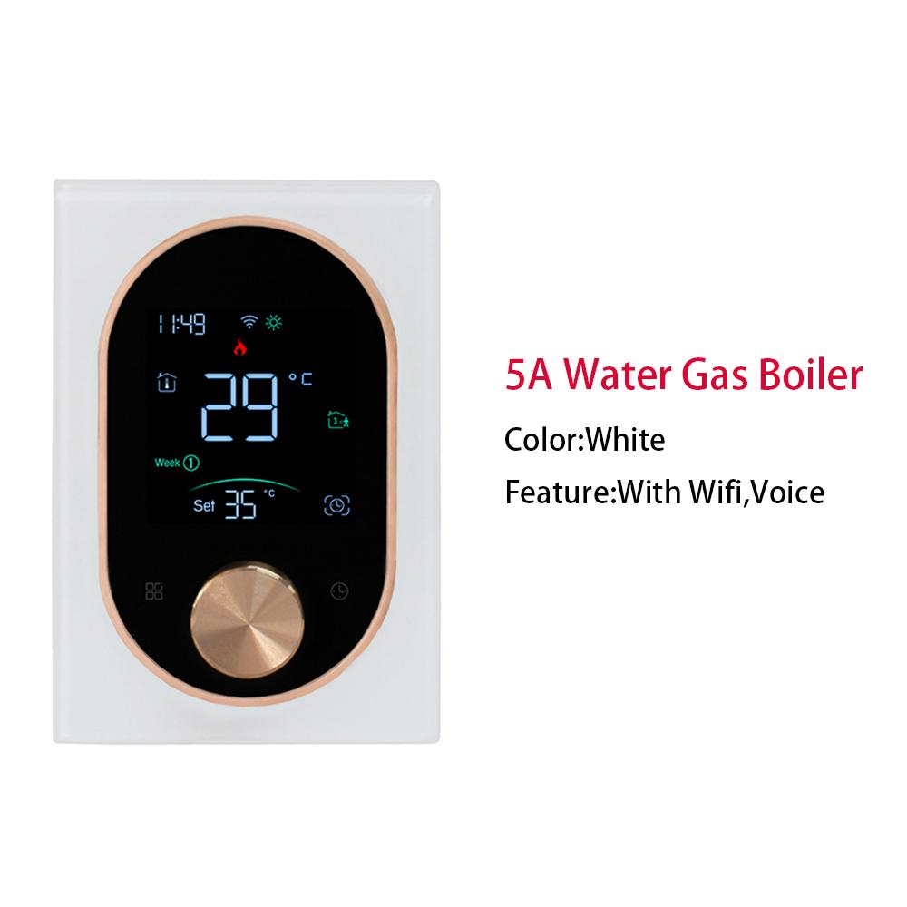 Smart WiFi Thermostat Programmable Knob Temperature Controller Electric Floor Heating Gas Boiler Thermostat for House Office
Smart WiFi Thermostat Programmable Knob Temperature Controller Electric Floor Heating Gas Boiler Thermostat for House Office