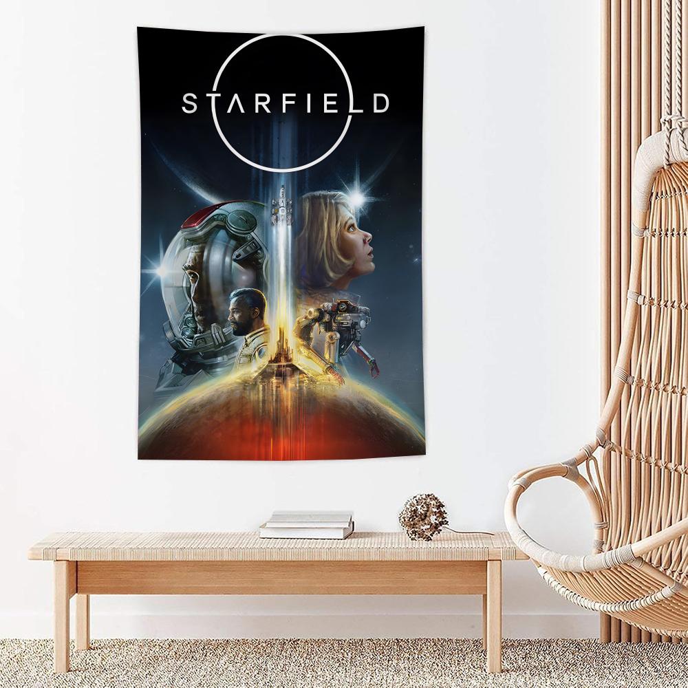 Video Game SStarfield Tapestry Microfiber Wall Hanging For Bedroom Living Room Decor Outdoor Festival Garden Bar Background 74x94cm(29x37in)
Video Game SStarfield Tapestry Microfiber Wall Hanging For Bedroom Living Room Decor Outdoor Festival Garden Bar Background 74x94cm(29x37in)