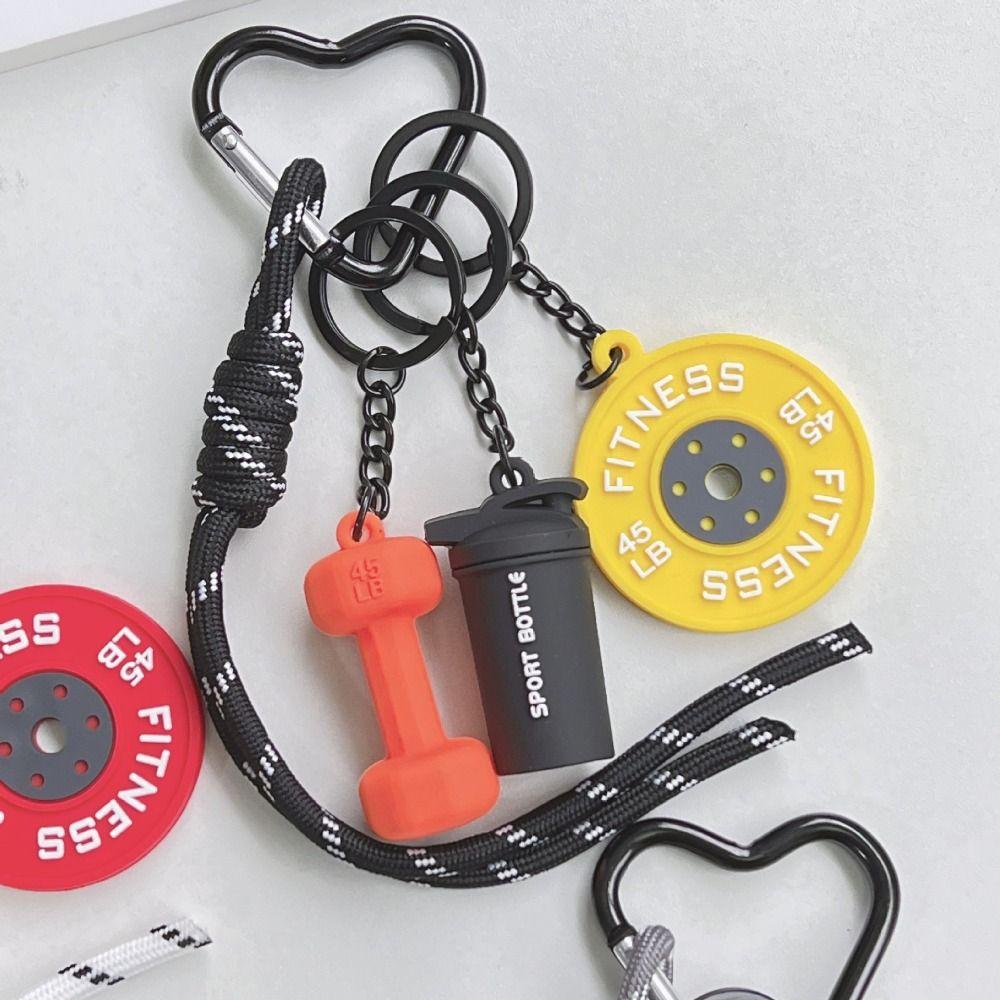 Mini Barbell Plates Key Chain Heart-shaped Buckle Fitness Series Pendant Fitness Prople Style 11
Mini Barbell Plates Key Chain Heart-shaped Buckle Fitness Series Pendant Fitness Prople Style 11