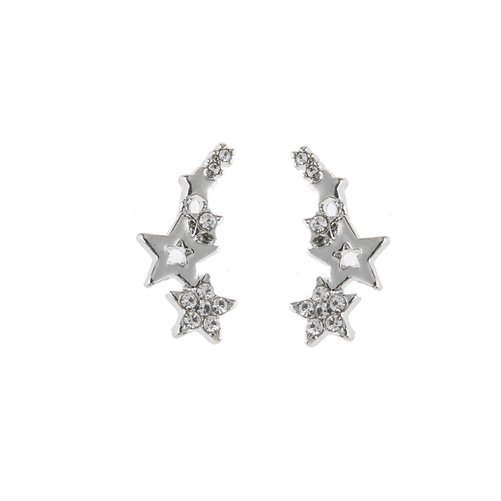 Місячна зірка Earrring Moon Stud Earrings для жінок Щоденний подарунок дівчатам на день народження Ювелірні вироби Міні-зірка Stud Earrring срібний
Місячна зірка Earrring Moon Stud Earrings для жінок Щоденний подарунок дівчатам на день народження Ювелірні вироби Міні-зірка Stud Earrring срібний